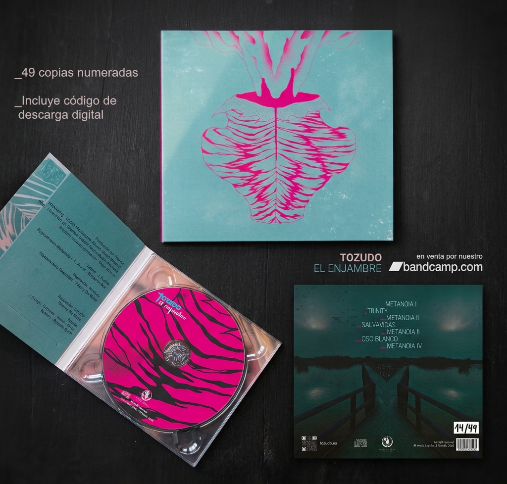 CD El enjambre de Tozudo en venta desde Bandcamp